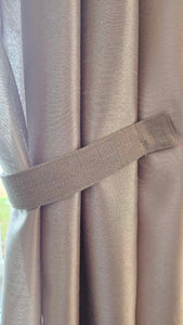 Magnetic Tieback for Rustic Curtains - Model 22'' x 1'' 1/2